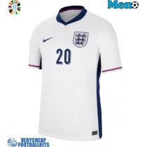 England Jarrod Bowen #20 Replica Home Shirt Euro 2024 Short Sleeve